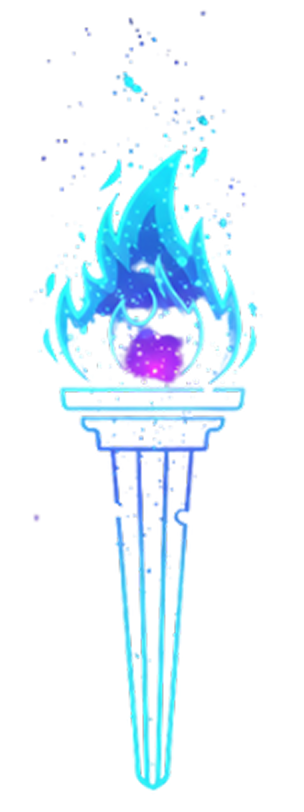 Cosmic torch